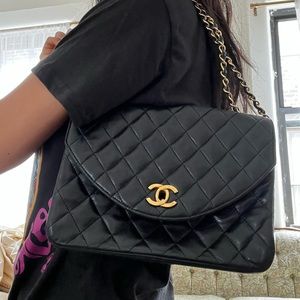 Chanel Vintage Quilted Flap Bag